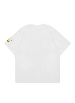 Generic Anti Social Club Graffiti Print Hip-Hop Tee White  - Image 5