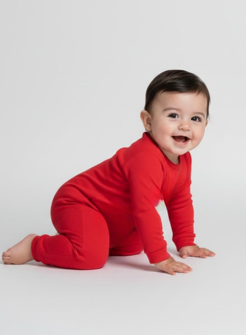 babyqlo Soft Cotton Plain Romper for Baby - Image 4