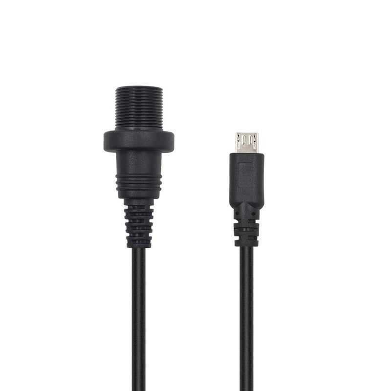 دوتك كابل تثبيت غائر في اللوحة من Duttek مايكرو USB، كابل تمديد تثبيت غائر في اللوحة مايكرو USB ذكر إلى أنثى للسيارة، القارب، الدراجة النارية - Image 3