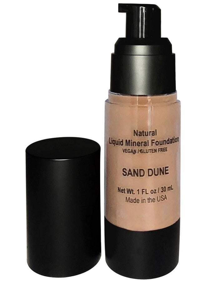 Mom's Secret 100% Natural Foundation, Organic, Vegan, Aloe Based, Natural Sun Protection, Gluten Free, Cruelty Free, Made In The Usa, 1Fl Oz. (Sand Dune - A Medium Olive) - Image 1