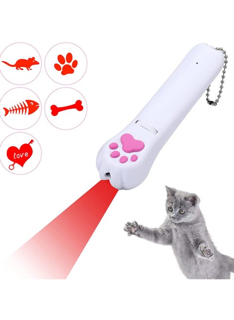 2 In 1 Multifunctional Cat Interactive Laser Toy With UV Light