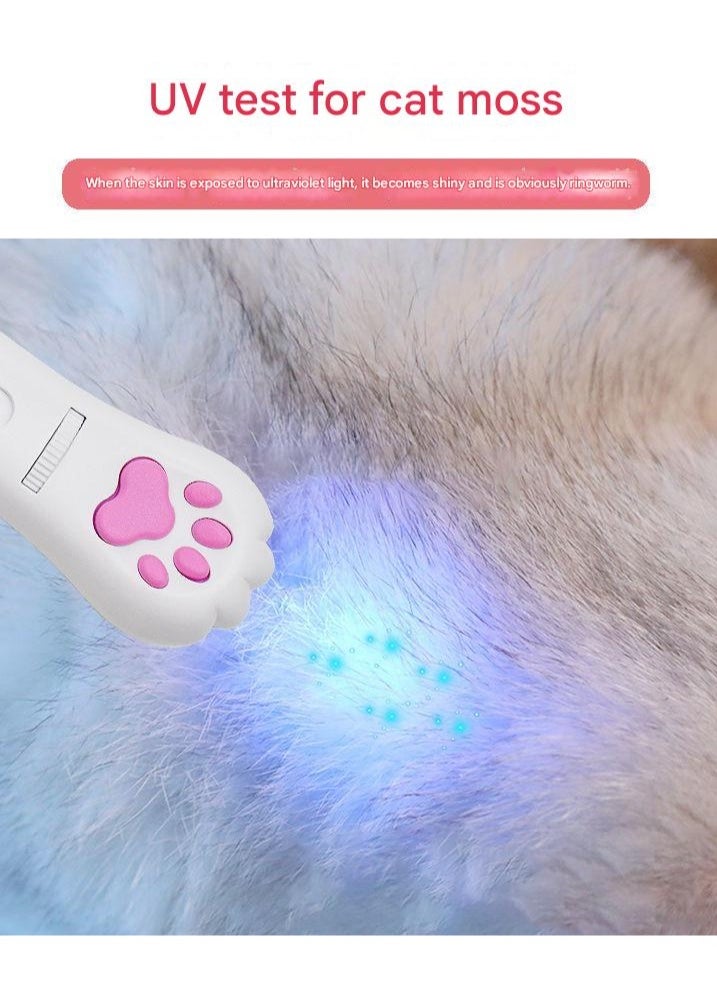 2 In 1 Multifunctional Cat Interactive Laser Toy With UV Light