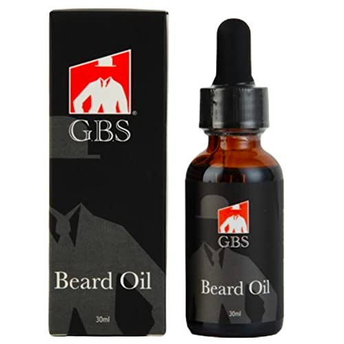 GBS Beard Oil Glass Bottle and Dropper Beard Conditioning Oil