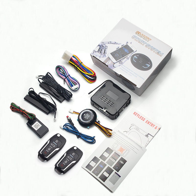 Shenqi New Mobile Phone Bluetooth Remote Control Vehicle One-Click Start Keyless Enter Pke Car Universal Modification - Image 1