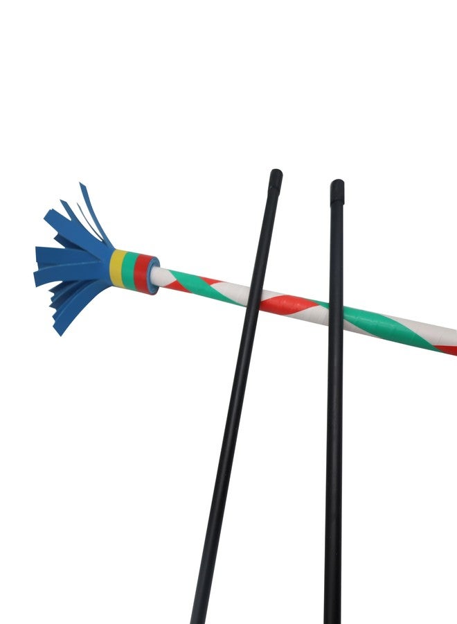PEHHAH Professional Juggling Flower Sticks-Devil Sticks with 2 Hand Sticks, Beginner Friendly - 22 Inch - Image 5