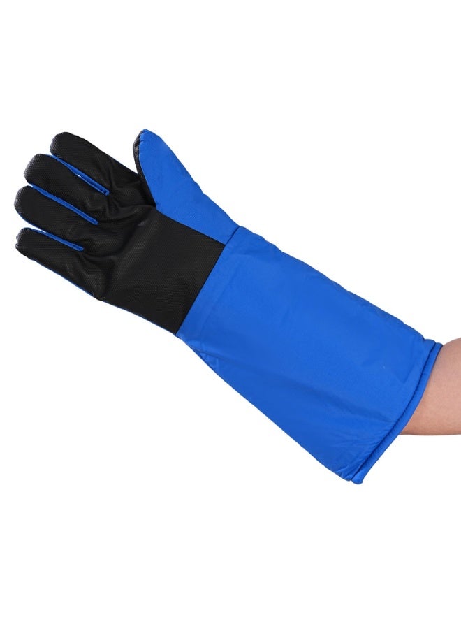 38cm Cryogenic Gloves Low Temperature LN2 Liquid Nitrogen Protective Gloves Cold Storage Safety Frozen Gloves - Image 3