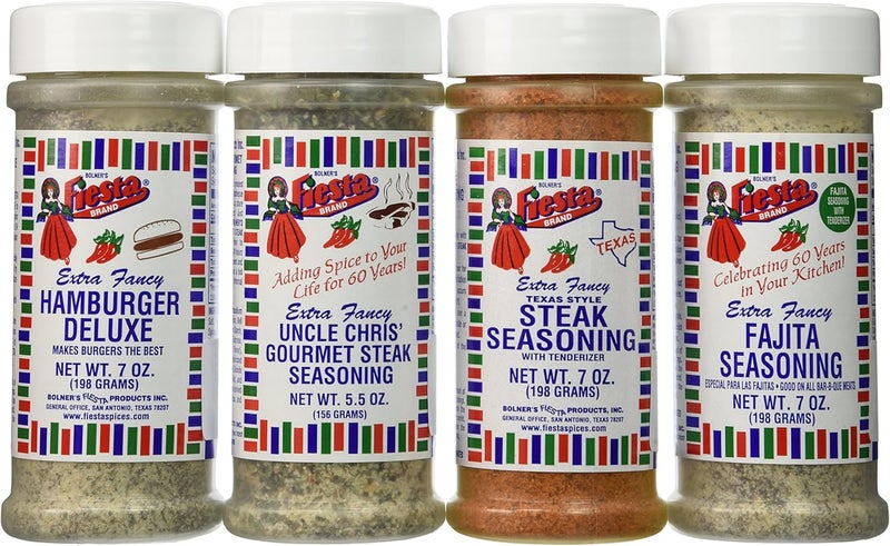 Fiesta Bolner's Extra Fancy Texas Barbeque Seasoning Variety Bundle - Image 1
