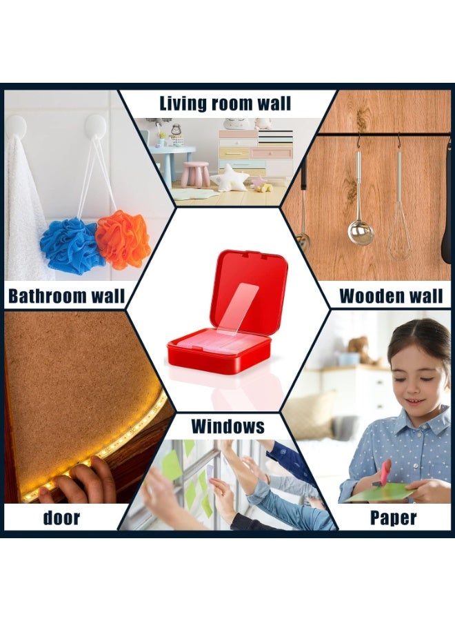60pcs Reusable Nano Double-Sided Adhesive Tape – Removable Strong Mounting Tape for Walls, Photos, Posters, Curtains & DIY Home Decoration - Image 3