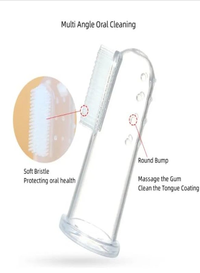 KALRA MAGIC® Waterproof Baby Arpon Bib 2PCS Finger Brush 1Pcs Combo Pack - Image 3