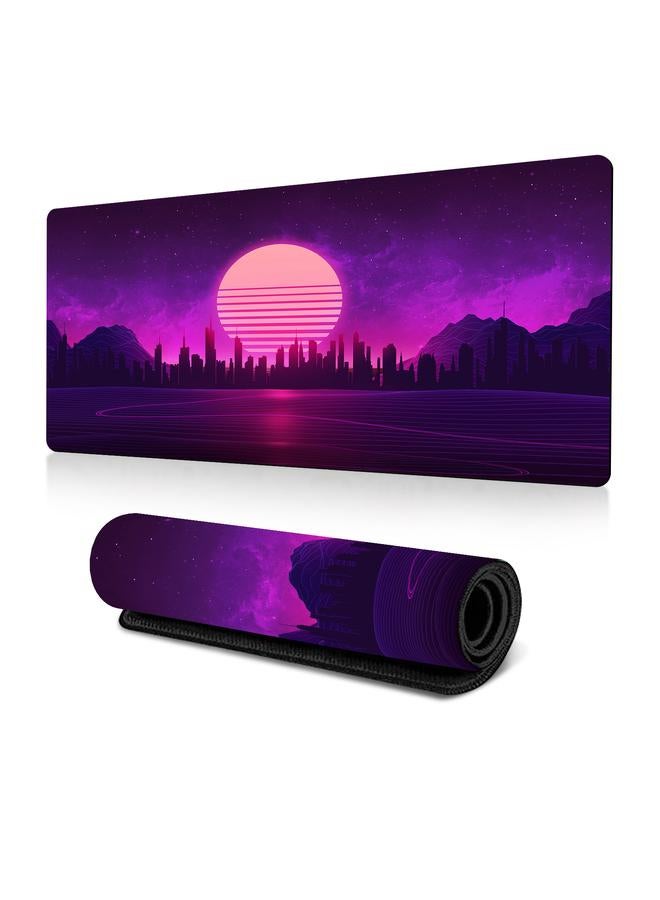 Bluejw Popular Cross-border Foreign Trade Landscape Painting Landscape Table Pad Mouse Pad Flowers And Trees Mouse Pad Large Wholesale Heat Transfer - Image 1