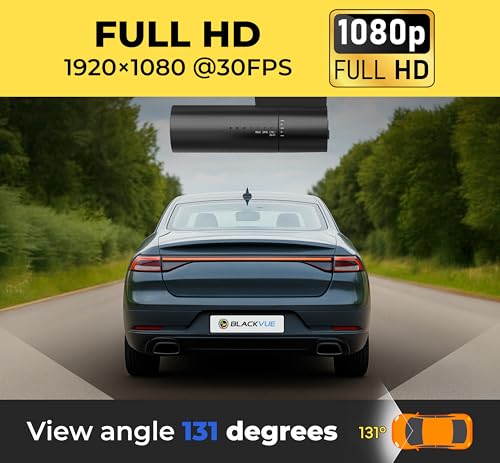 BlackVue DR590X-1CH Plus 32GB Dash Cam - Full HD 60fps Dash Cam Front, STARVIS, Free Hardwire Cable & SD Card, Built-in Wi-Fi, Parking Mode Support, App Control Dashcam - Image 2