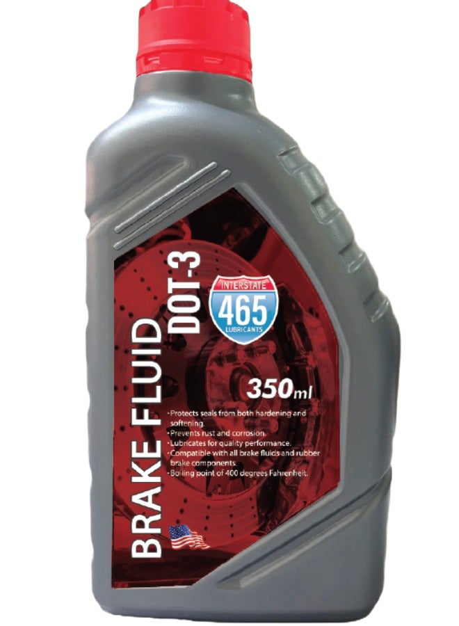 زيوت 465 زيت الفرامل 350 مل - DOT3 - Image 2