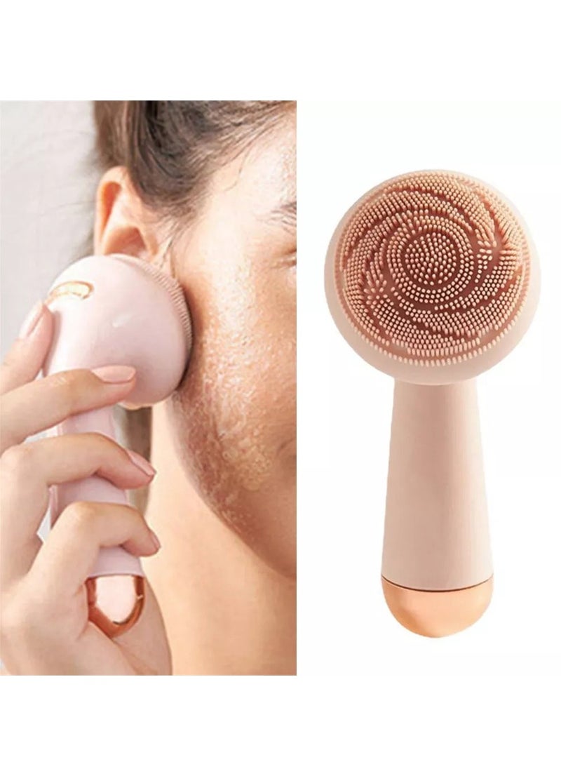 M MIAOYAN Electric Silicone Facial Cleansing Brush, Deep Pore Cleaning, Exfoliating and Massaging Beauty Device, Rechargeable, Perfect Gift Choice  - Image 3