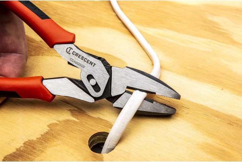 Crescent كماشة كريسنت 9" لعمال الكهرباء - CCA20509، أحمر - Image 3