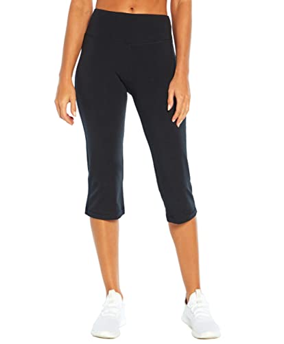 Marika Women's Zoey Tummy Control Capri Legging, Black, Small - Image 1