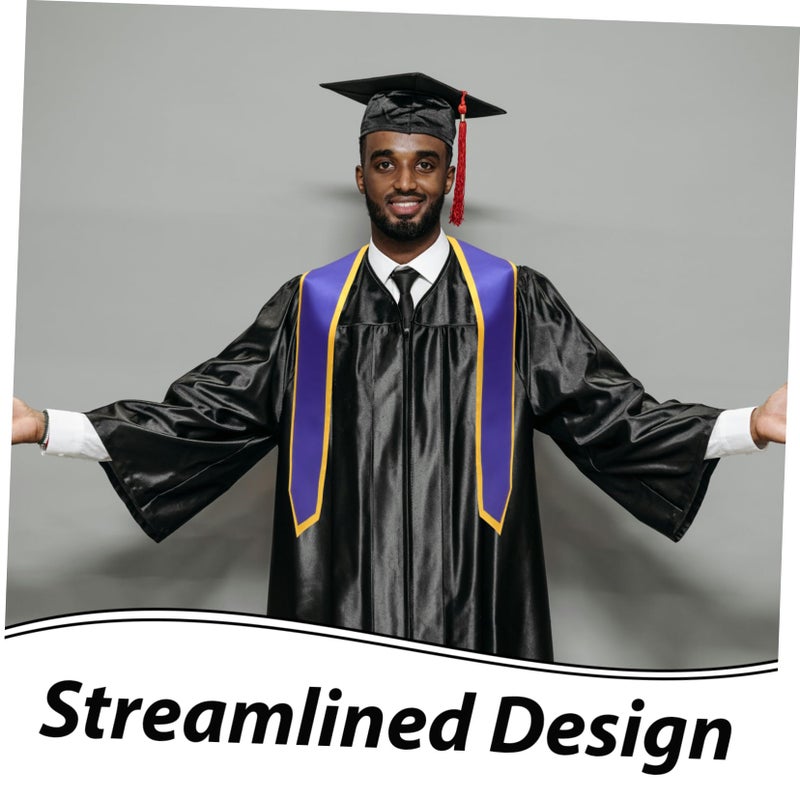Graduation Honor Stole Sash Decorative Trim For Adults Unisex Photos Parties Celebrations - Image 5