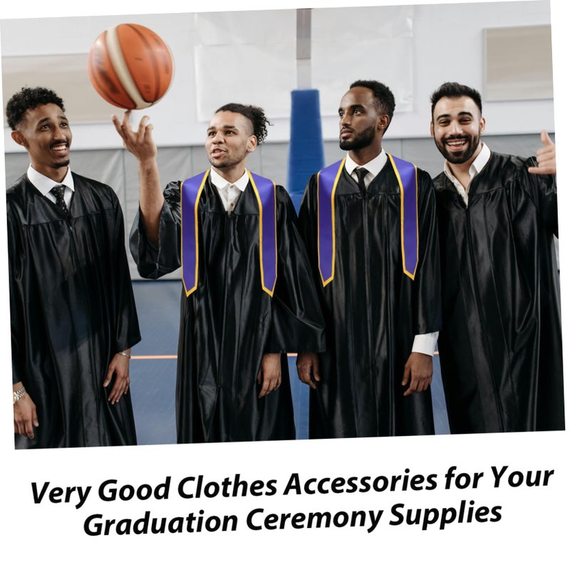 Graduation Honor Stole Sash Decorative Trim For Adults Unisex Photos Parties Celebrations - Image 4