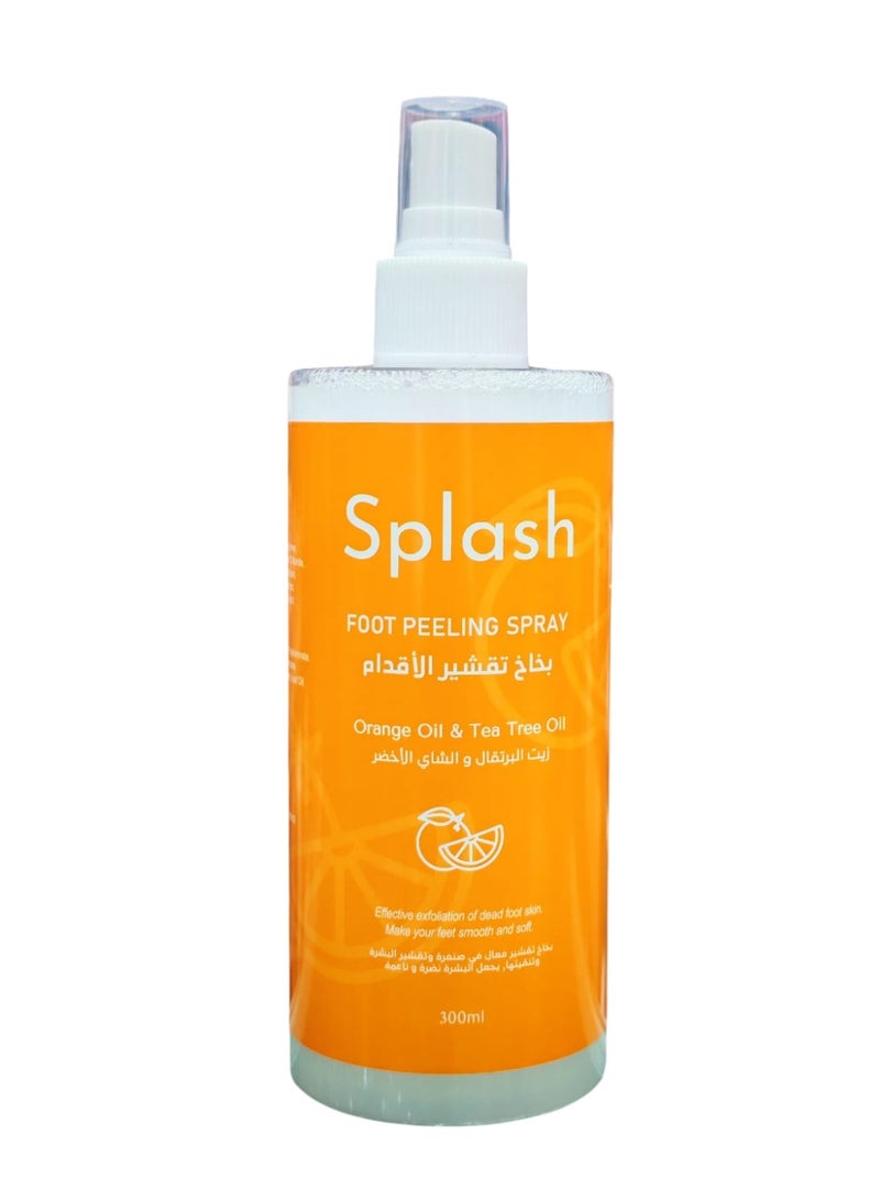Splash Foot Peeling Spray: Orange Oil & Tea Tree Oil, 300 ml - Image 1