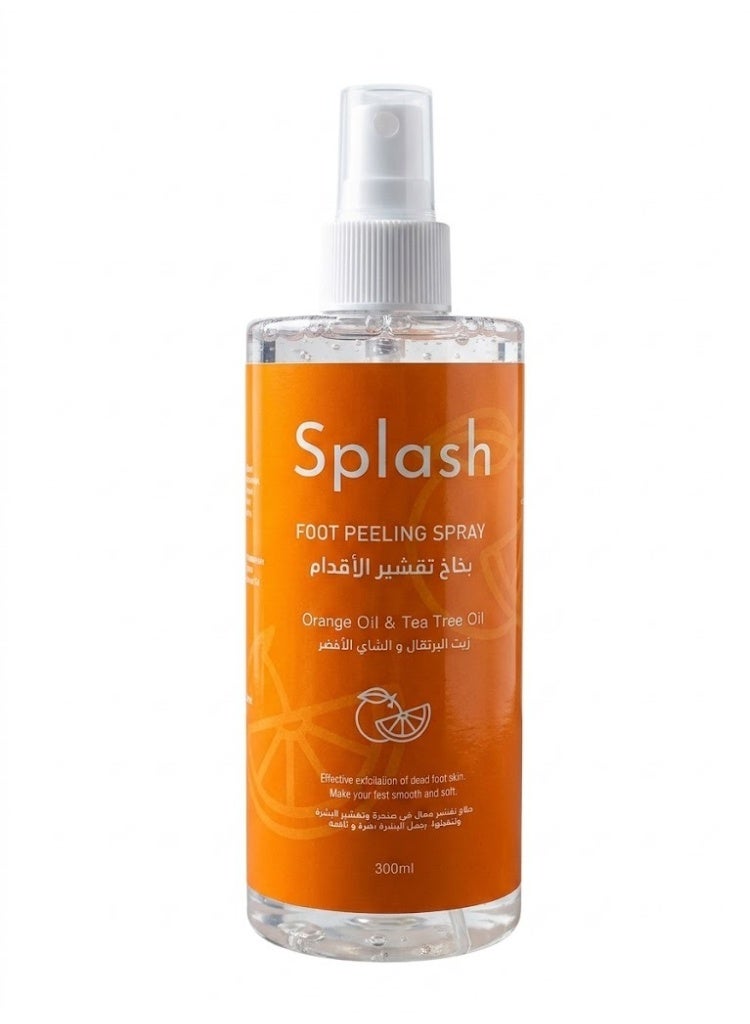 Splash Foot Peeling Spray: Orange Oil & Tea Tree Oil, 300 ml - Image 3