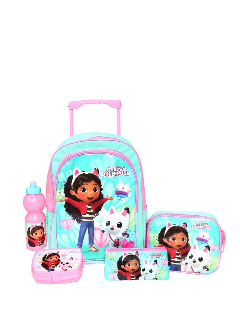 Universal Studios Studios Gabby's Dollhouse 5-in-1 Value Set Trolley Bag with Accessory 