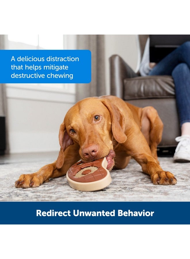 بيت سيف حلقات مكافآت PetSafe® Rawhide، عبوة متنوعة، مقاس A، نكهة جلد خام أصلي وزبدة الفول السوداني، مكافآت بديلة لحلقة مكافآت Busy Buddy التي تحمل ألعابًا - Image 4