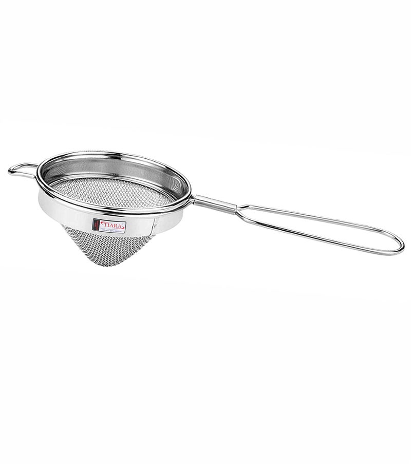 TIARA - MAX CONICAL Double Net Tea Coffee Strainer chalni (Size 2) 8cm Diameter - Image 5