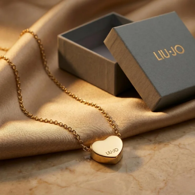 Liu Jo  Liu Jo Semplice Gold Necklace for Women | Best Price UAE