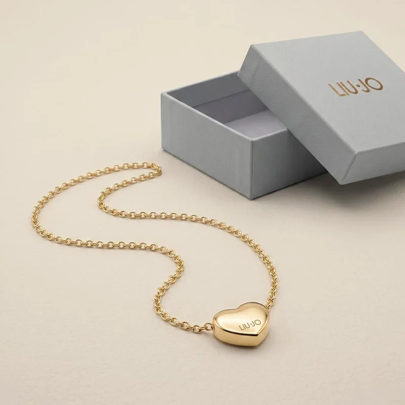 Liu Jo  Liu Jo Semplice Gold Necklace for Women | Best Price UAE