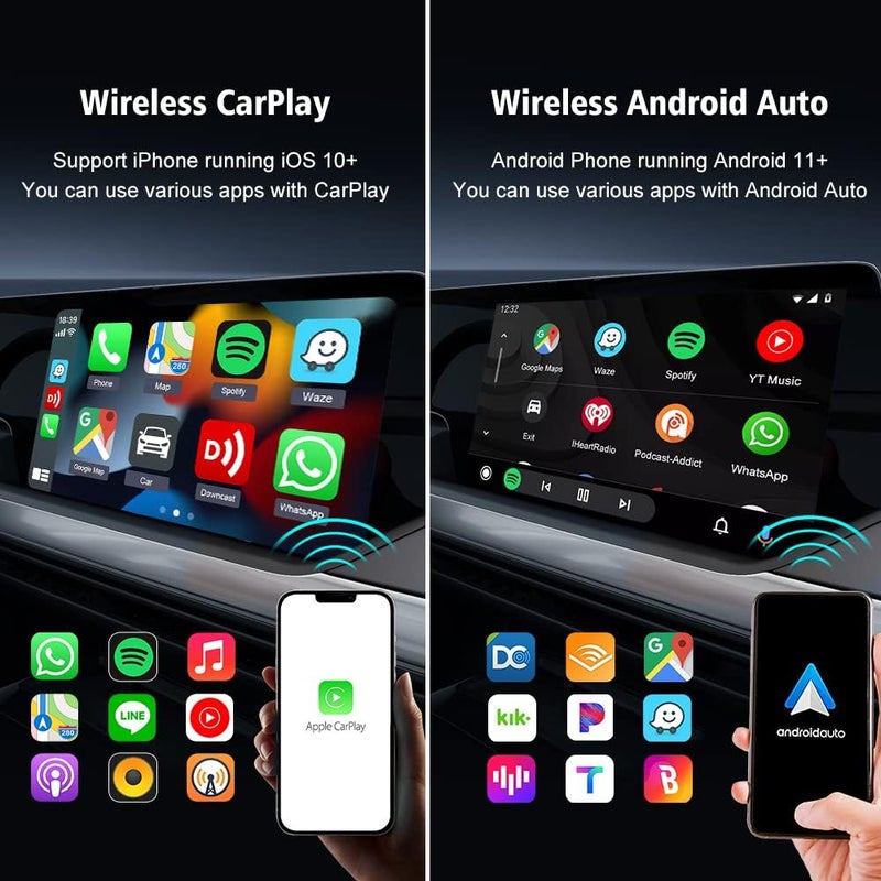 Carlinkit 2Air Wireless Dongle - Latest Model 5.0 Adapter for CarPlay and Android Auto with Siri/Google Assistant - Image 5