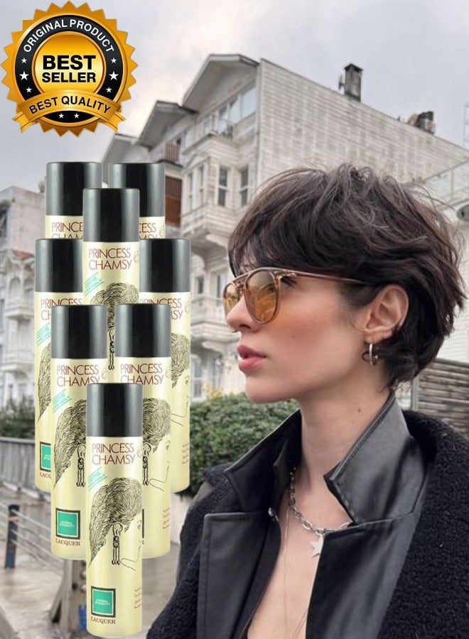 برينسس شامسي 8 قطع بخاخ للشعر نورمال 300مل - Image 1