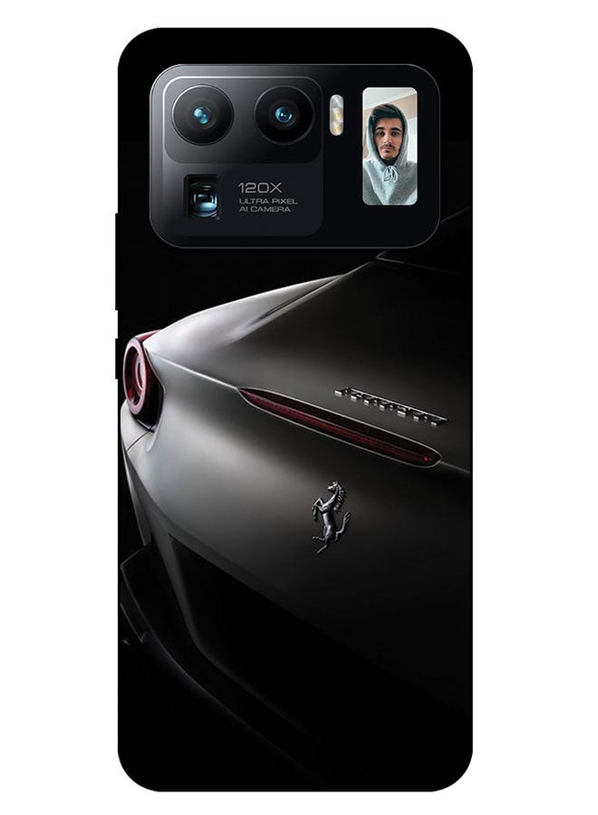 Printed Protective Case Cover For Xiaomi Mi 11 Ultra -  Ferrari 812
