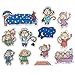 CHEFAN Felt Flannel Board Stories for Toddler Five Little Monkeys Jumping On The Bed Preschool Felt Activities Flannel Graphic - Image 2