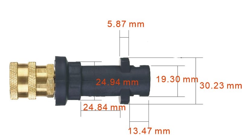 M MINGLE Pressure Washer Gun Adapter, to 1/4'' Quick Connect Fitting, Only Compatible Karcher K2, K3, K4, K5, K6, K7 - Image 5