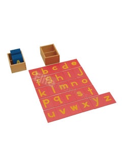 Elite Montessori Elite Montessori Lower and Capital Case Sandpaper Letters with Boxes  - Image 3
