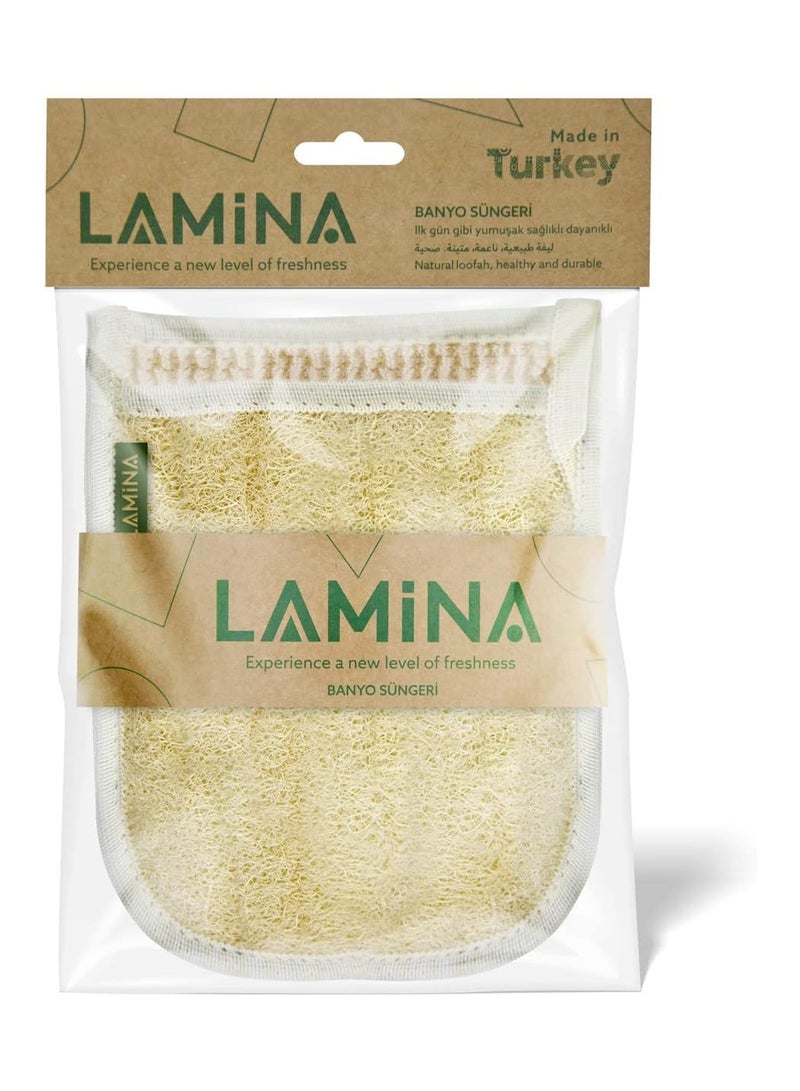 Bath Sponge Glove - Premium Quality Natural Exfoliating Loofah for Deep Body Cleansing and Superior Skin Care  - Image 4