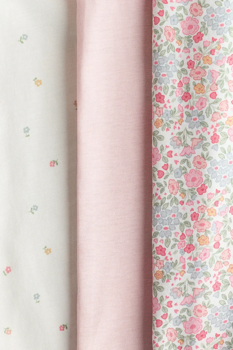 اتش اند ام عبوة من 3 قطع من الأفرول القطني القصير