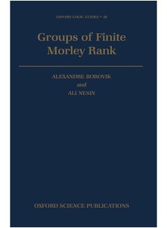 Groups of Finite Morley Rank 