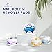 Purgenic Nail Polish Remover Pads - (128 Count) - On the Go & Travel - Lint Free Nail Polish Wipes - Pre-soaked Pads Made All Natural Ingredients - Cuticle Wipes - No Harsh Odor or Chemicals - Image 3