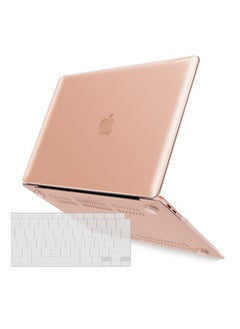 MacBook Air 13 inch Case 2022 /2021 /2020 M1 /A2337 /A2179 A1932 Plastic Hard Shell Case with Keyboard Cover for Mac Retina Display with Touch ID Clear