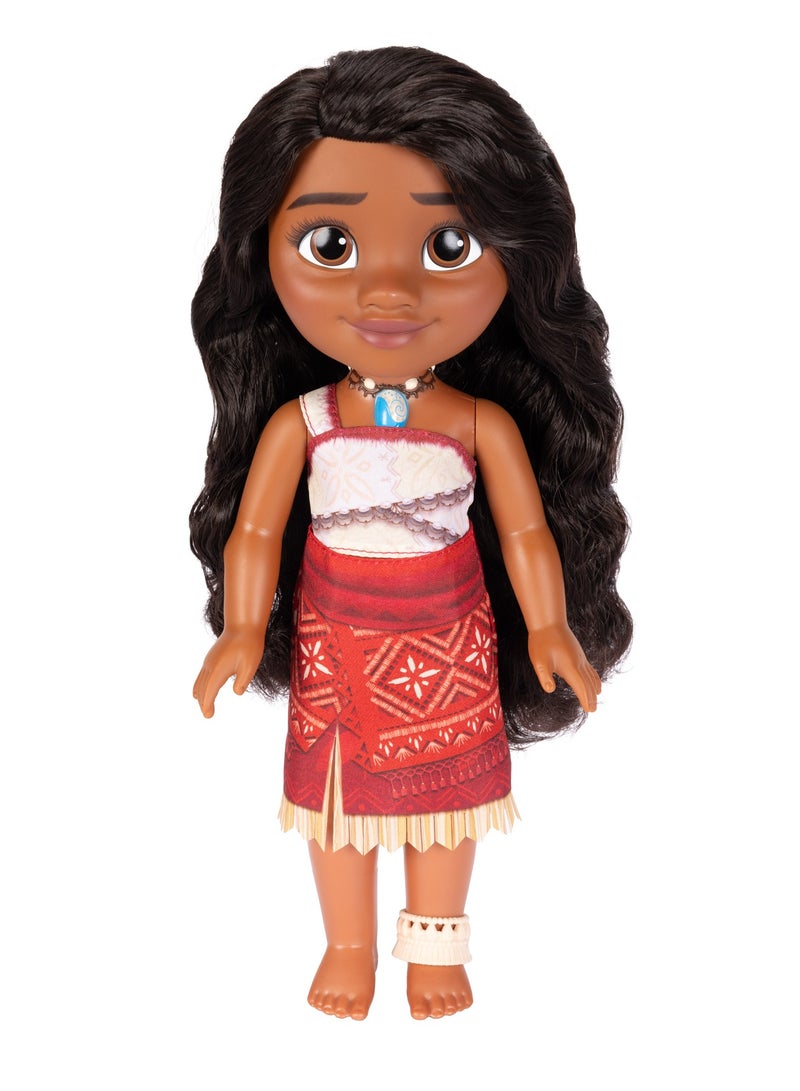 Disney Princess دمية موانا 2 القيمة - موانا 14 بوصة | دمية أزياء | دمية قابلة للجمع | هدية للأطفال والمراهقين - Image 1