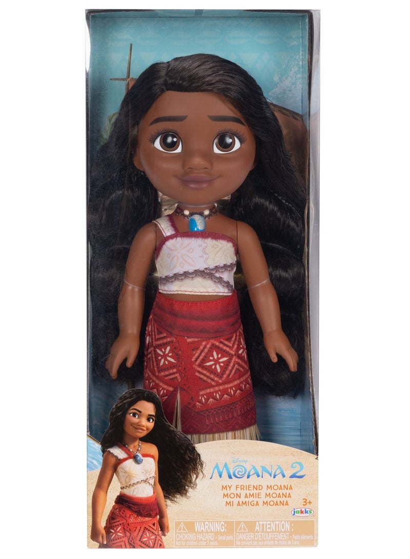 Disney Princess دمية موانا 2 القيمة - موانا 14 بوصة | دمية أزياء | دمية قابلة للجمع | هدية للأطفال والمراهقين - Image 2