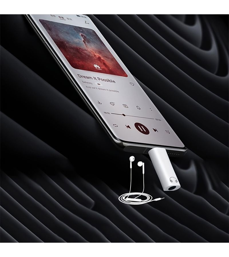 مجموعة من محولين صوت Hi-Fi USB-C إلى 3.5 ملم لمقبس سماعات الرأس باللون الأبيض، متوافقة مع iPhone 15 وGalaxy S23 وS22 Ultra وiPad Pro وPixel - Image 4