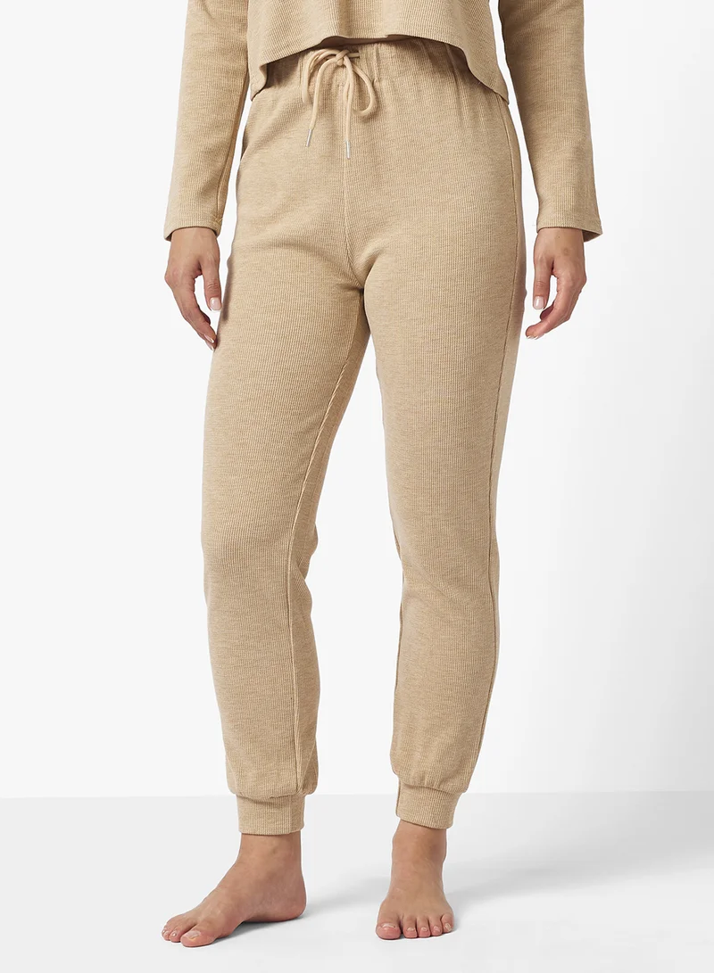Ginger Basics V Neck Fine Knit Jumper & Pant Set