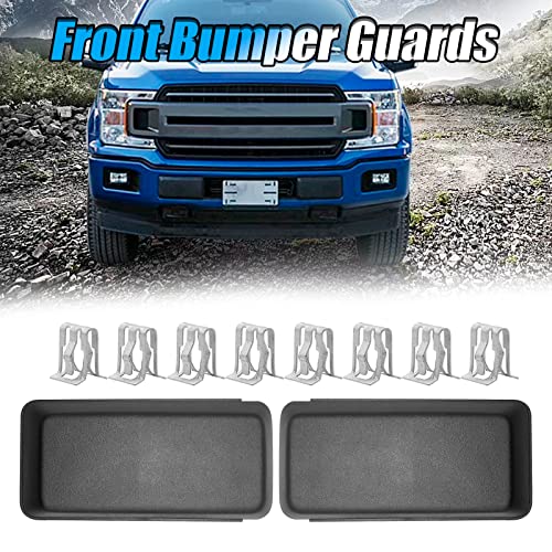 Anxingo وسادات حراس الصدمات الأمامية اليسرى واليمنى لغطاء فورد F150 F-150 2018 2019 2020 - Image 2