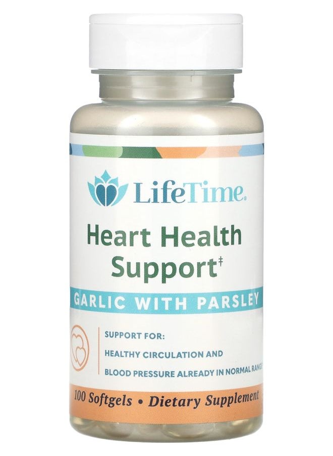 Lifetime Heart Health Support 100 Softgels 