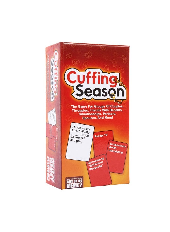 WHAT DO YOU MEME? Cuffing Season  The Party Game For Groups Of Couples Throuples Friends With Benefits Situationships Partners Spouses And More - Image 1