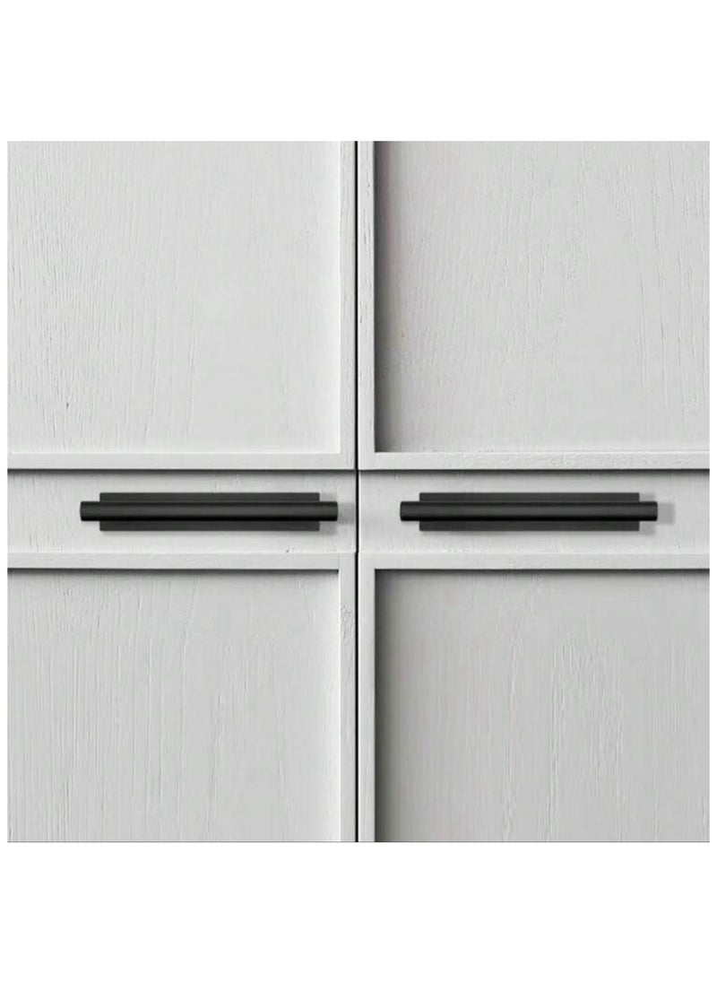 Number 2 Adhesive Handles: 2 Adhesive Door Handles, 2 Removable Adhesive Cabinet Handles, Adhesive Cabinet Door Handle, Sticky Handle, Cabinet Drawer Handle, Adhesive-Equipped Handle, Cabinet Stick-On Handle, Kitchen Drawer Handle, Adhesive-Glued Installation Handle, Adhesive Handle, Easy-to-Install and Lightweight Handle, Nail-Free and Drill-Free Grip, Door and Shelf Handle Without the Need for Drilling or Holes, Handle that Adheres to Cabinet Drawers and Cupboards in the Kitchen and Bathroom, Suitable Handle for Cabinets without Handles, Handle with Adhesive Tape - Number 2 Handles - Black Color