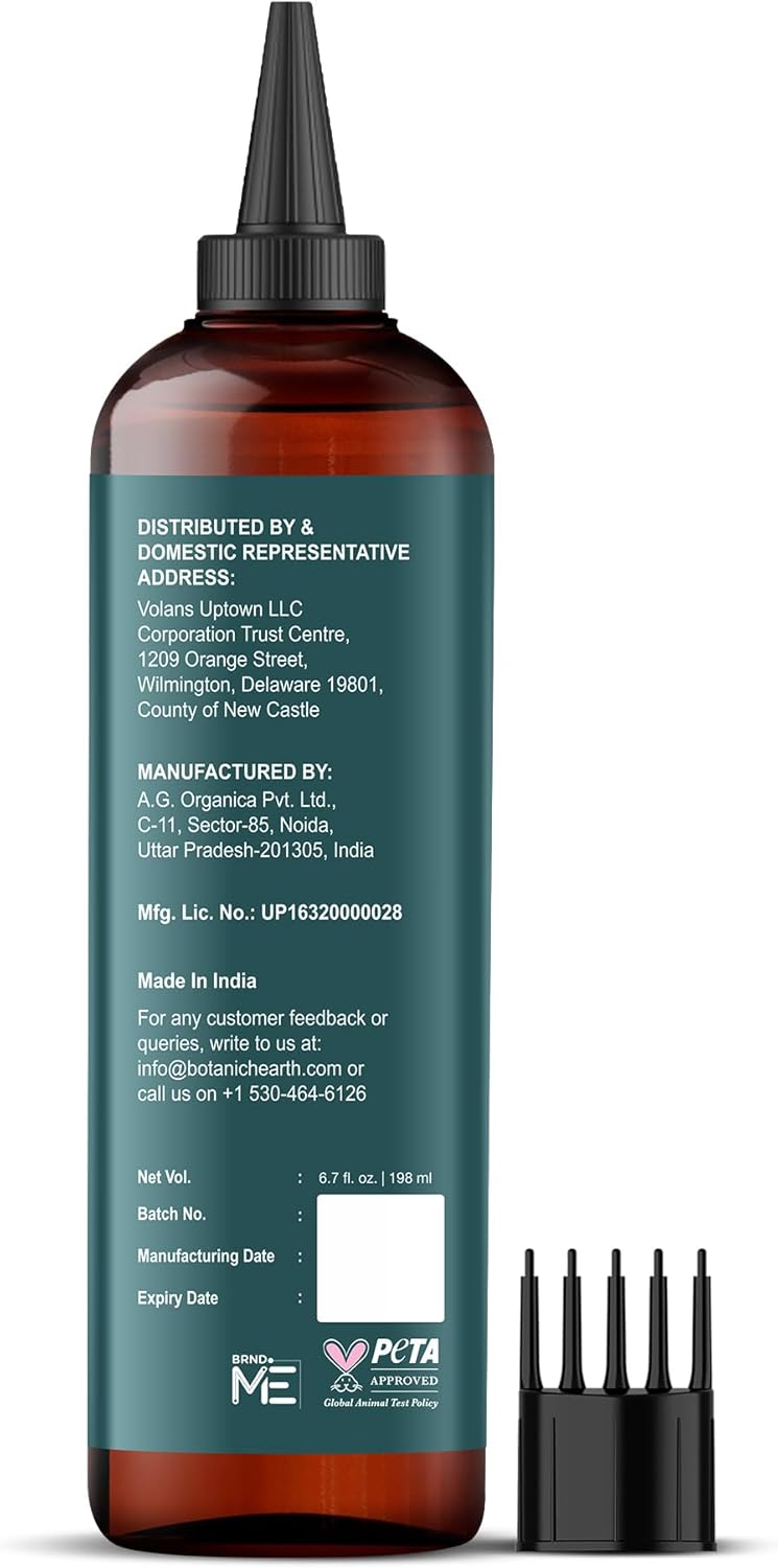 Botanic Hearth Pumpkin Seed Rosemary Oil For Hair Growth (6.7 fl oz)| Infused with Pumpkin Seed, Rosemary, Castor Oil | Hair Oil Repairs Dry Damaged Hair, Strengthening, Moisturizing, Healthier Hair - Image 3