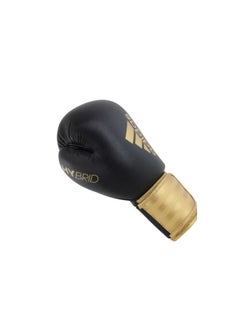 Adidas Boxing Gloves Hybrid-100 Color: Black/Gold  Size: 6 Oz  - Image 4