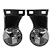 MAYASAF Smoked Lens Fog Light for DODGE Replacement Fog Lamp Assembly Fit 1994-2001 RAM 1500, 1994-2002 RAM 2500, - Image 2